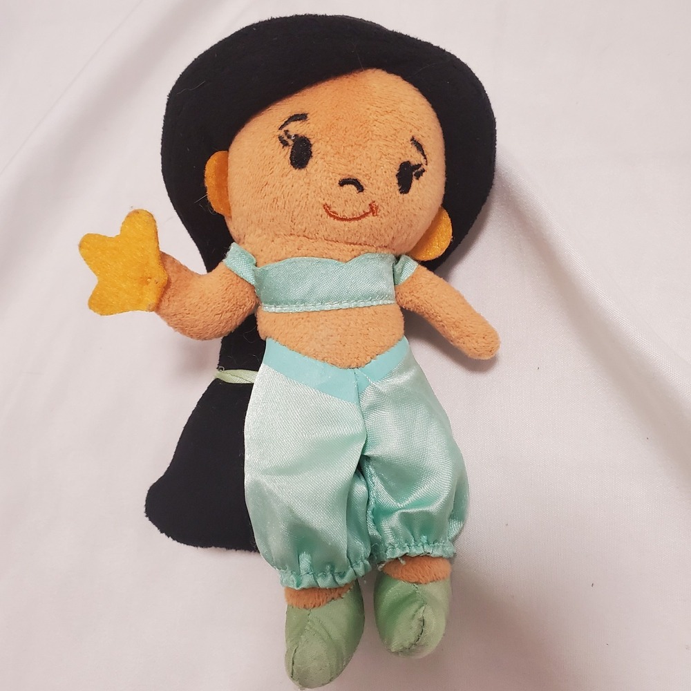 ALADDIN CHARACTER PLUSH DOLL 5"-7" Jasmine Disney Just Play